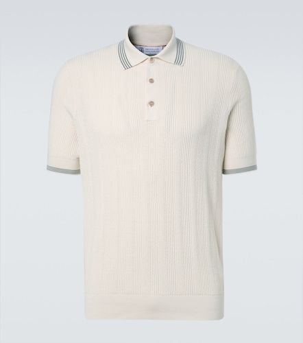 Polo en coton côtelé - Brunello Cucinelli - Modalova
