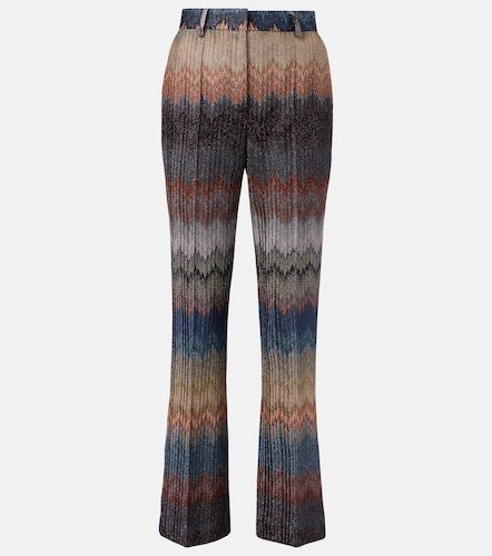 Missoni Pantalon évasé en lamé - Missoni - Modalova