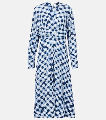 Robe midi à carreaux - Proenza Schouler - Modalova