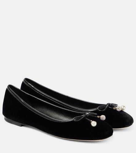 Ballerines Elme en velours - Jimmy Choo - Modalova