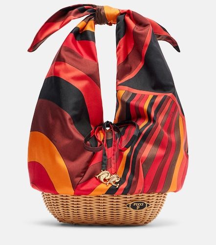 Sac Picnic en soie à imprimé - Pucci - Modalova