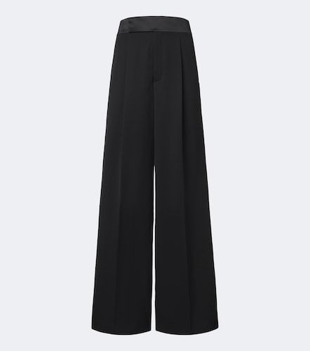 Pantalon ample en laine à pinces - Saint Laurent - Modalova