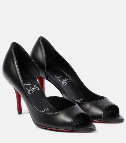 Escarpins Open Apostropha 80 en cuir - Christian Louboutin - Modalova