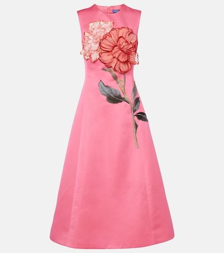 Robe de cocktail Cleo brodée - Leo Lin - Modalova