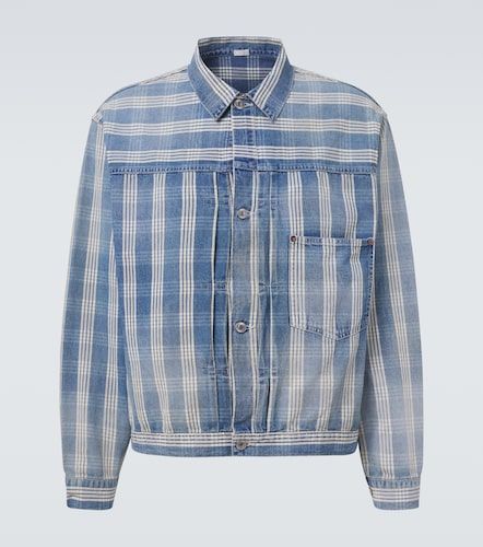 Veste No.213 en denim à carreaux - A.Presse - Modalova