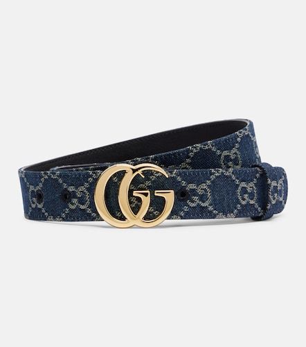 Gucci Ceinture GG Marmont en denim - Gucci - Modalova