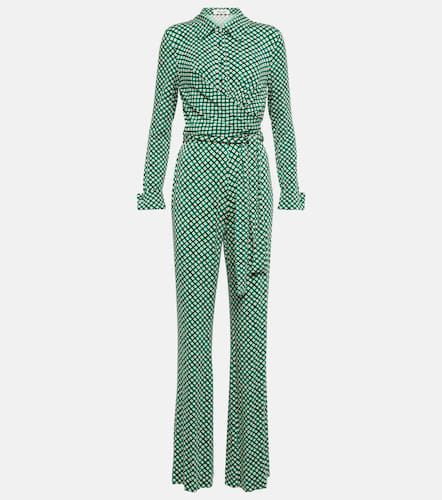 Combi-pantalon Michele à carreaux - Diane von Furstenberg - Modalova