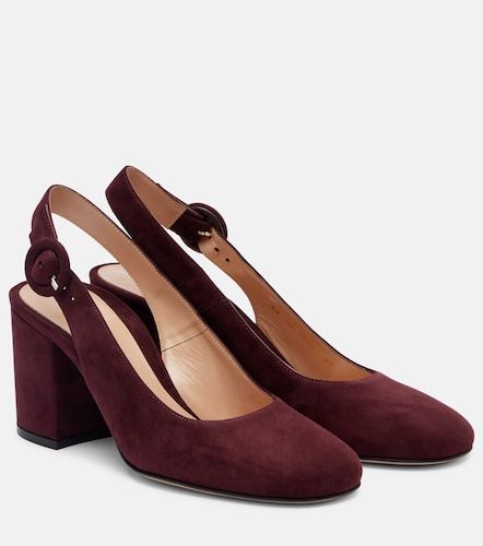 Escarpins slingback Joelle en daim - Gianvito Rossi - Modalova