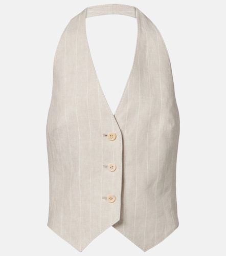 Gilet de costume Sauro en lin - Max Mara - Modalova
