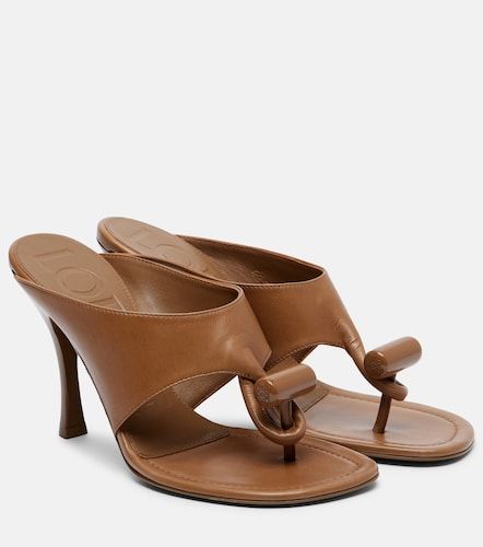 Loewe Sandales Toggle 90 en cuir - Loewe - Modalova