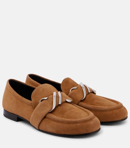 Mocassins Monogram en daim - Proenza Schouler - Modalova