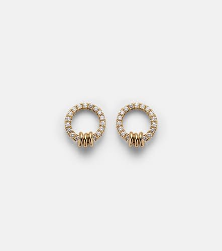 Boucles d'oreilles Sidra en or 18 ct et diamants - Spinelli Kilcollin - Modalova