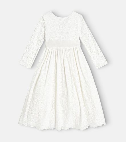 Robe en dentelle de coton mélangé - Il Gufo - Modalova