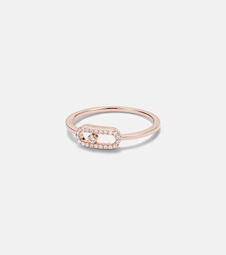 Bague Move Uno en or 18 ct et diamants - Messika - Modalova