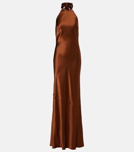 Robe Phoenix en soie à ornements - Rebecca Vallance - Modalova