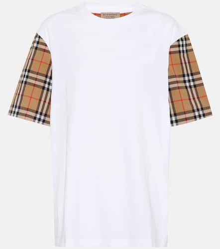 T-shirt Vintage Check imprimé en coton - Burberry - Modalova