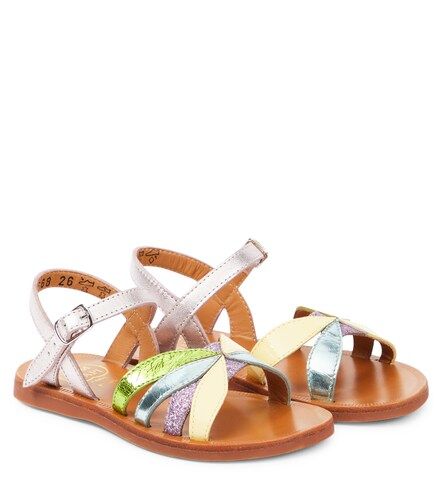 Sandales Plagette Oto en cuir - Pom d'Api - Modalova