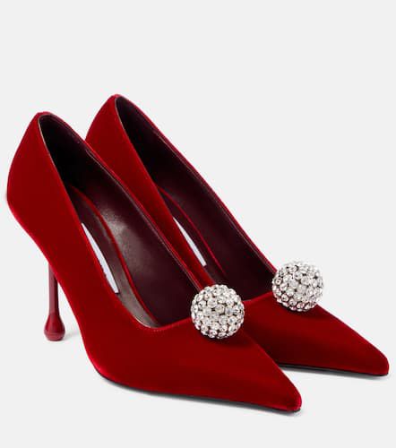 Escarpins Orb 95 en velours à ornements - Jimmy Choo - Modalova