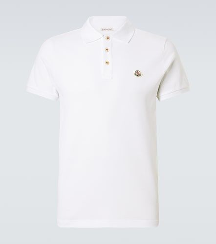 Moncler Polo en coton piqué - Moncler - Modalova