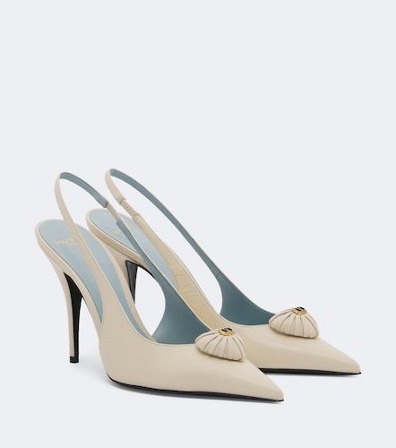 Escarpins slingback Cœur Royal en cuir - Valentino Garavani - Modalova
