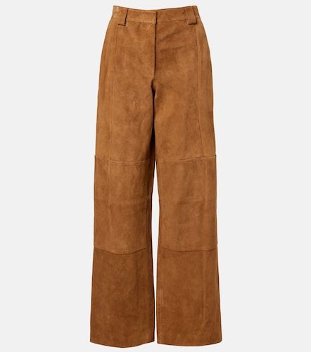 Tory Burch Pantalon ample en daim - Tory Burch - Modalova