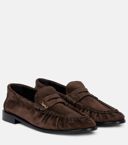 Mocassins Le Loafer en daim - Saint Laurent - Modalova