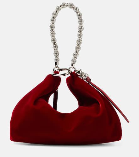 Sac Callie Medium en velours - Jimmy Choo - Modalova