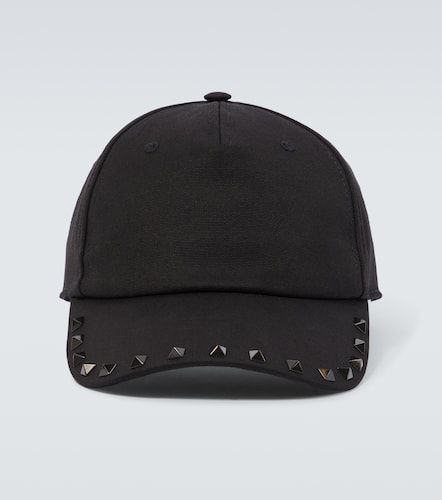 Casquette Rockstud en toile - Valentino Garavani - Modalova