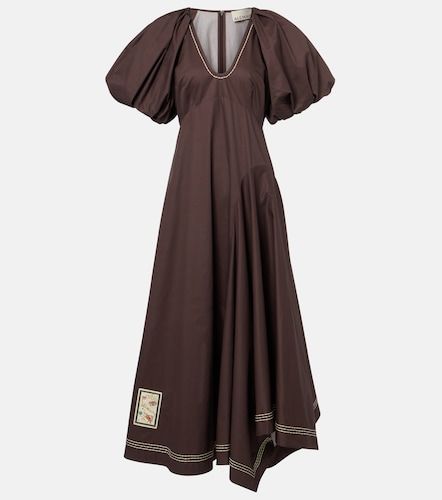 Alémais Robe longue asymétrique en coton - Alemais - Modalova