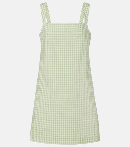 Robe Sloan en coton mélangé à carreaux vichy - Simkhai - Modalova