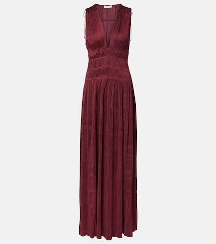 Robe longue Tasneem en satin - Ulla Johnson - Modalova