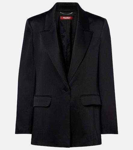 Max Mara Blazer en satin de crêpe - Max Mara - Modalova