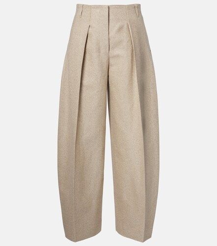 Pantalon tonneau Ovalo en coton et lin - Jacquemus - Modalova