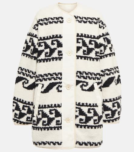 Veste Himemma en shearling synthétique - Marant Etoile - Modalova