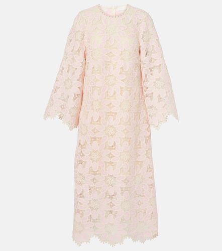 Robe midi Ottie en dentelle festonnée - Zimmermann - Modalova