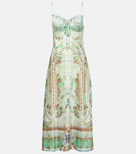 Camilla Robe midi imprimée en soie - Camilla - Modalova