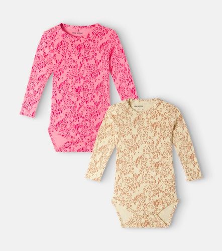 Bébé – Set de 2 bodys à motif léopard - Mini Rodini - Modalova