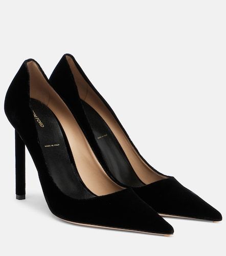 Escarpins Betty 105 en velours - Tom Ford - Modalova