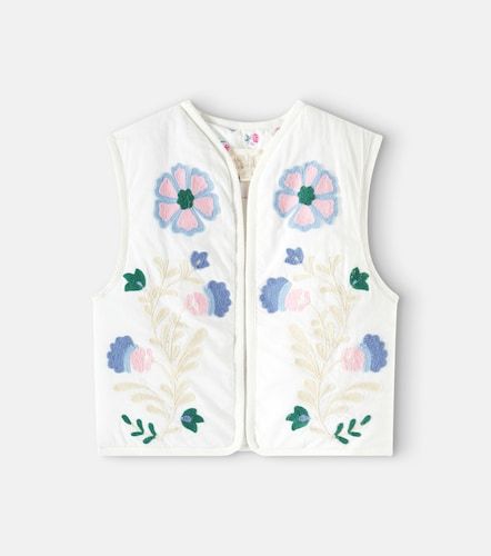 Gilet Andresi en coton à fleurs - Louise Misha - Modalova