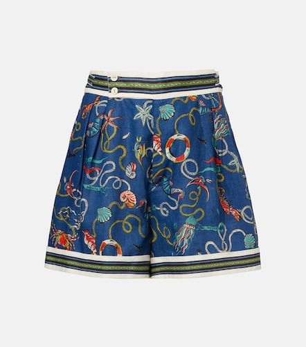 Alémais Short Cove imprimé en lin - Alemais - Modalova