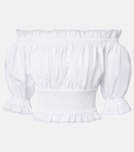 Top court en coton mélangé - Dolce&Gabbana - Modalova