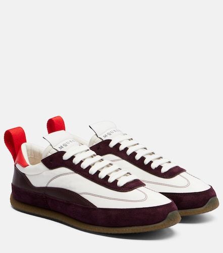 McQueen Baskets EC1 en cuir et daim - McQueen - Modalova