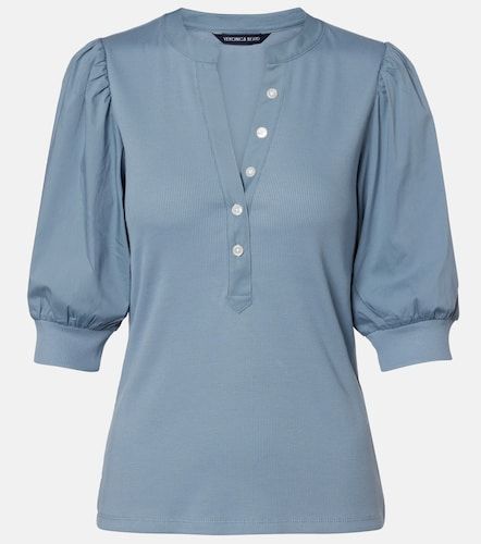 Blouse Coralee en coton mélangé - Veronica Beard - Modalova