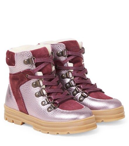Wheat Bottes Toni en cuir et daim - Wheat - Modalova