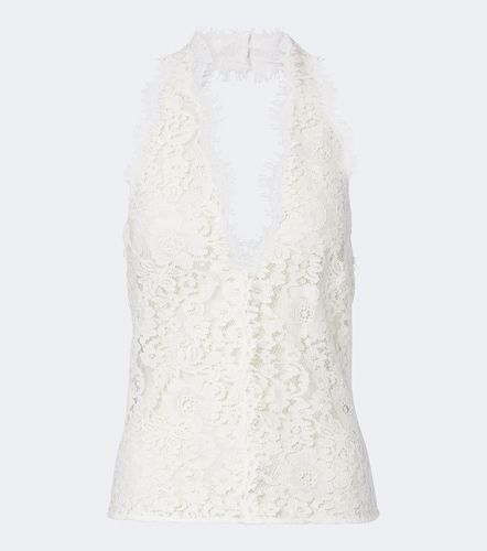 Top en dentelle de coton mélangé - Stella McCartney - Modalova