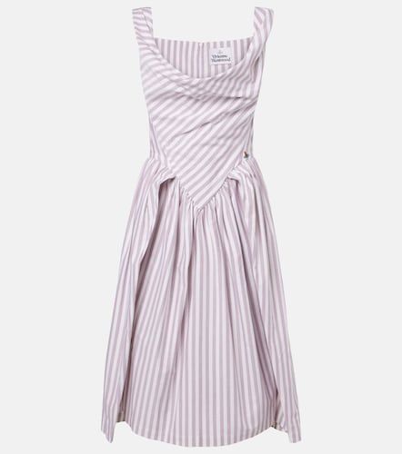 Robe Sunday en coton à rayures - Vivienne Westwood - Modalova