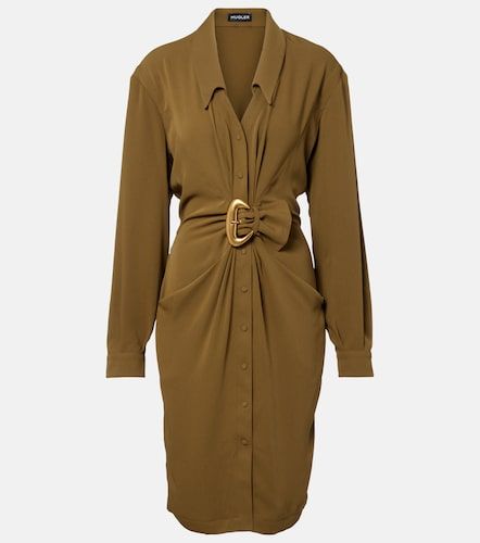 Robe chemise re/edit Cow-boys en crêpe - Mugler - Modalova