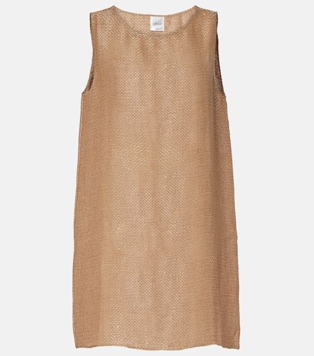 Robe Stella en lin mélangé à sequins - Leset - Modalova