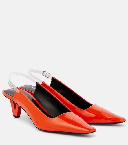 Versace Escarpins slingback en cuir - Versace - Modalova