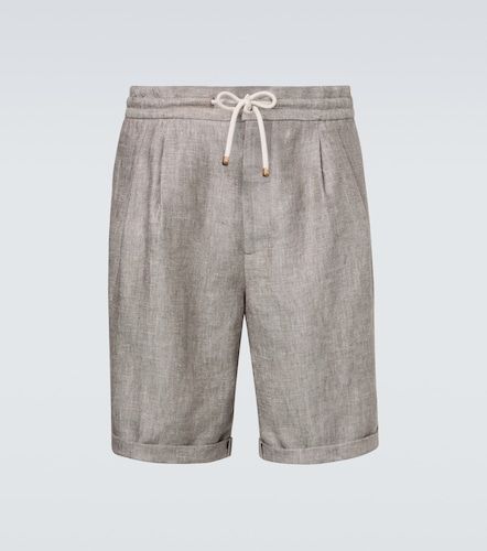 Brunello Cucinelli Short en lin - Brunello Cucinelli - Modalova